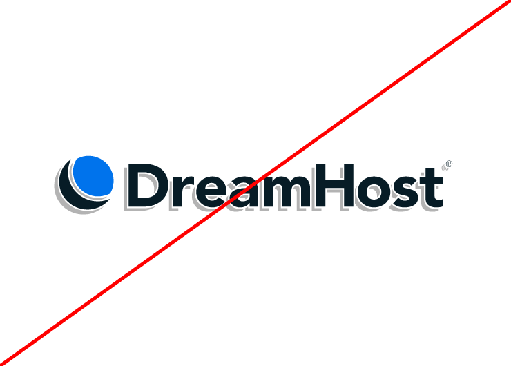 Dreamhost logo - do not add effects