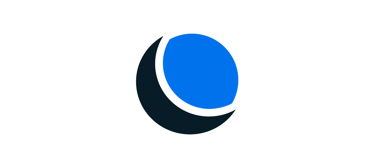 Dreamhost logo - Dark blue mark on white background